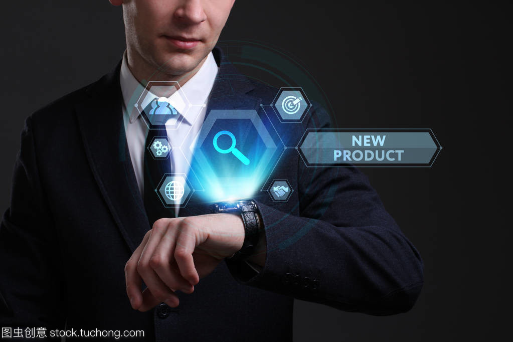 業(yè)務(wù),技術(shù),互聯(lián)網(wǎng)和網(wǎng)絡(luò)概念。年輕的生意